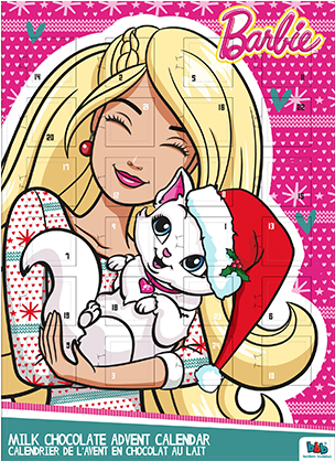 Barbie Advent Calendar - Barbie (600x600), Png Download