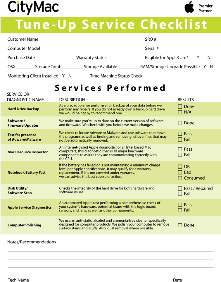 Annual Computer Tune-up - Apple (800x1035), Png Download