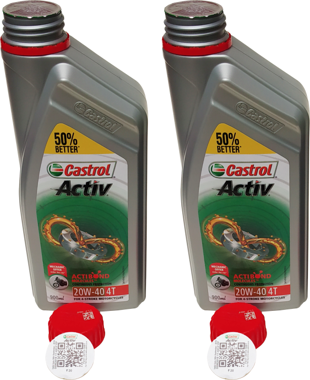 Castrol 20w50 Actevo 4t Part Synthetic Motor Oil 1 Full Size Png Download Seekpng