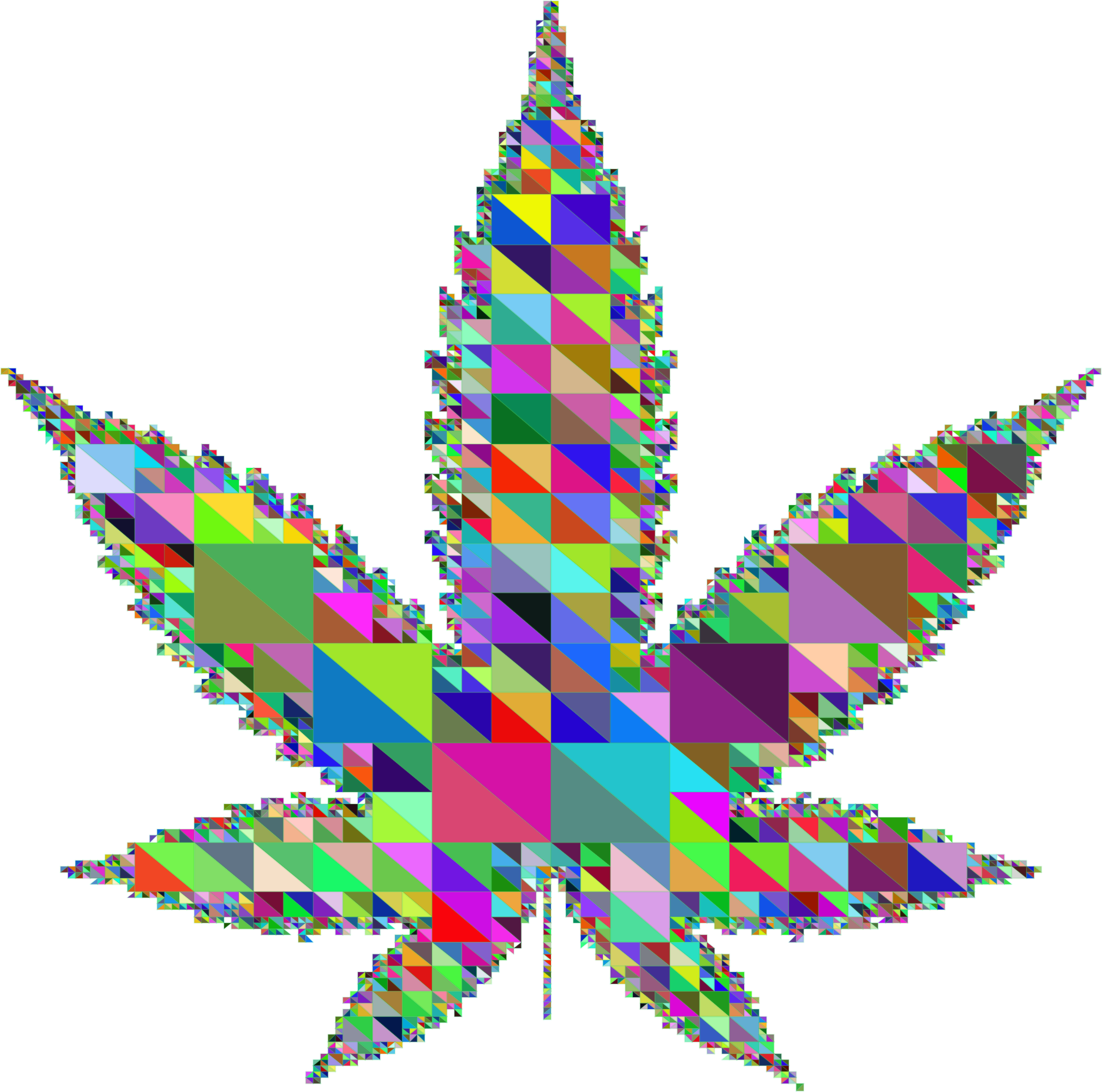 Cannabis Leaf Clip Art (2316x2294), Png Download
