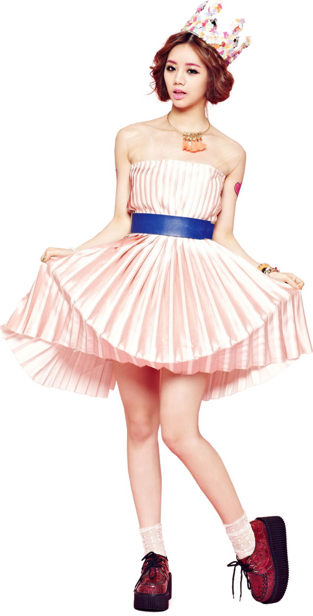 Hyeri - Hyeri Girls Day Png (637x1253), Png Download