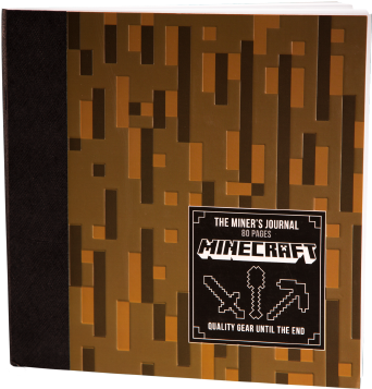 Minecraft Miner's Journal Composition Book - Minecraft Miner's Journal 7.5-inch Composition Book (748x421), Png Download