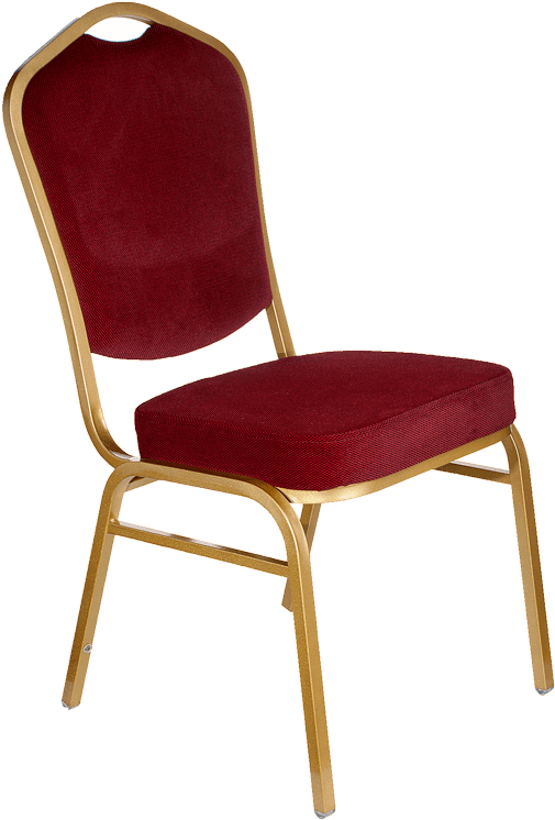 Steel Banqueting Chairs - Banquet Hall Chairs (600x896), Png Download