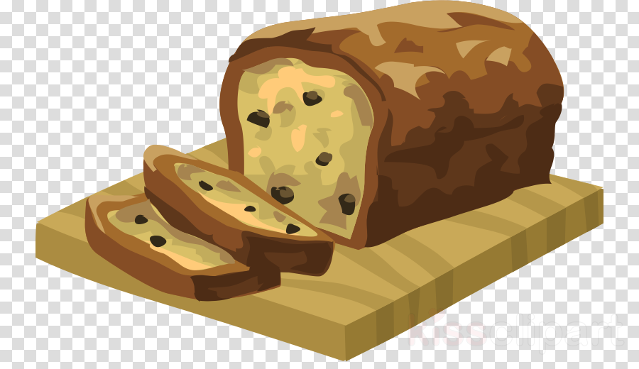 Download Banana Bread Clip Art Png Clipart Banana Bread - Transparent Background Banana Bread Clipart (900x520), Png Download