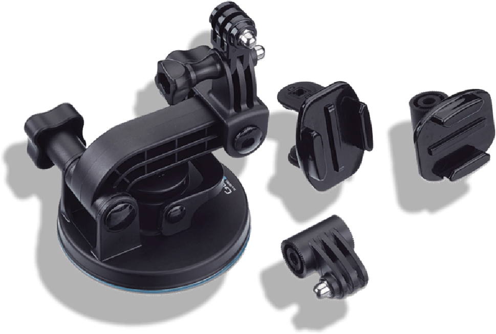 Suction Cup Gopro Blank Background (1000x1000), Png Download