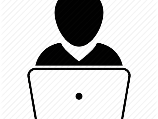 Laptop Clipart Client Computer - Computer (640x480), Png Download