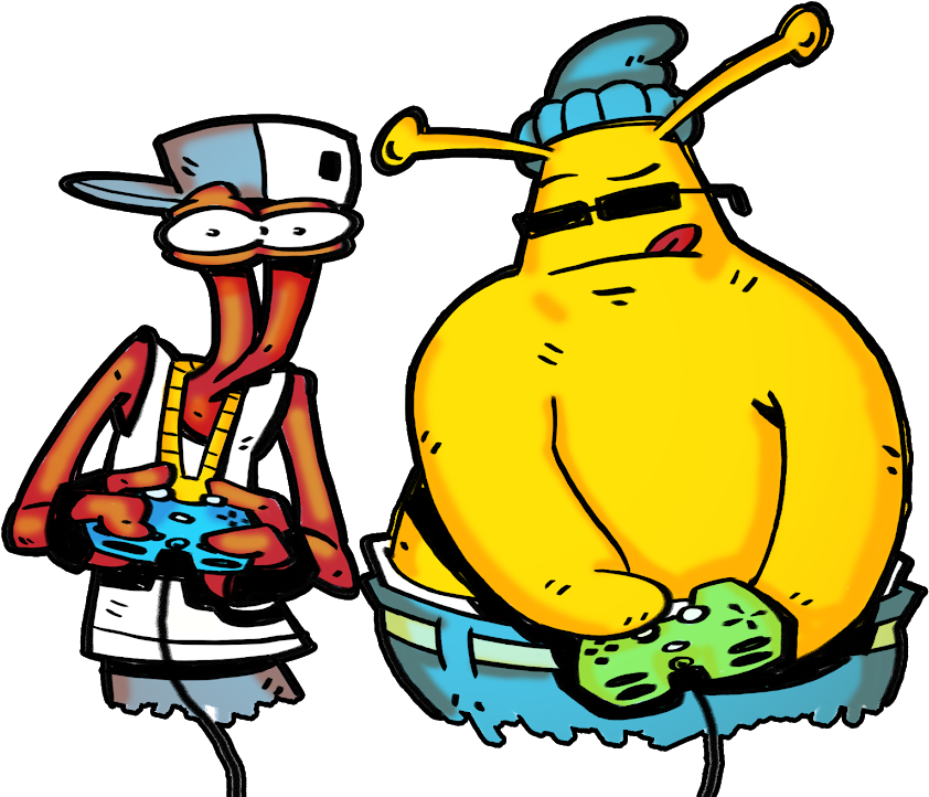 Toejam & Earl - Toejam And Earl Back In The Groove Logo Png (1126x740), Png Download