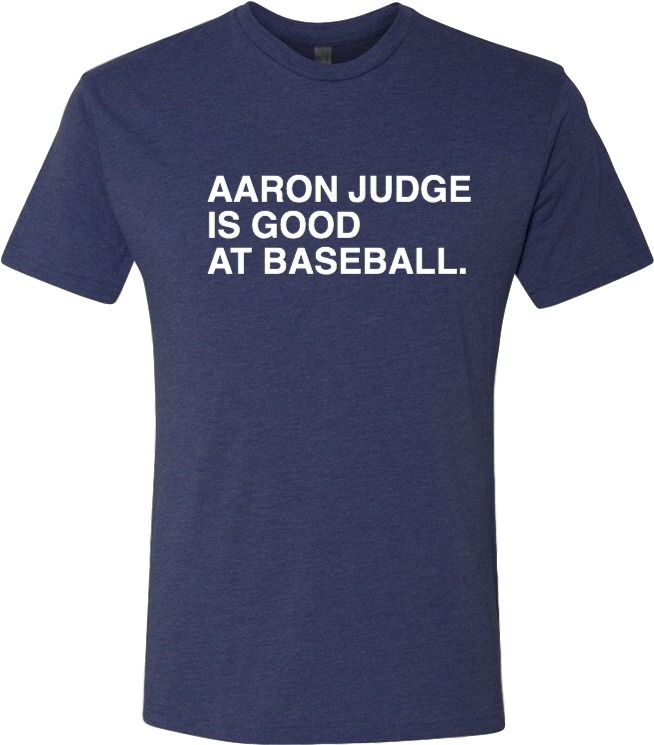 Aaron Judge Is Good - Atlanta Moon Ride T Shirt (701x807), Png Download