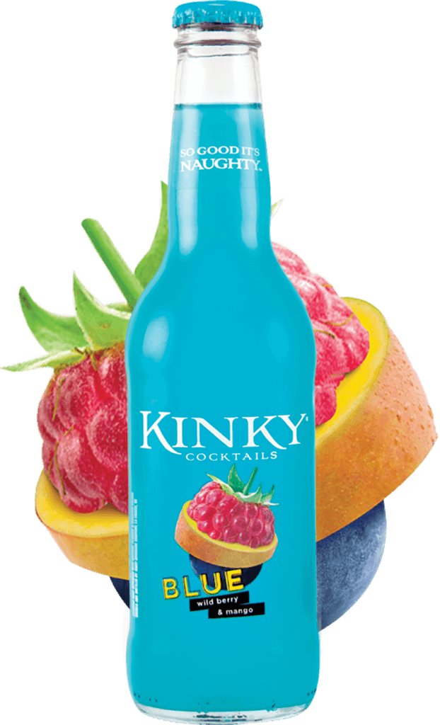 Kinky® Cocktails Bluedetails - Blue Raspberry Kinky Cocktails (622x1024), Png Download
