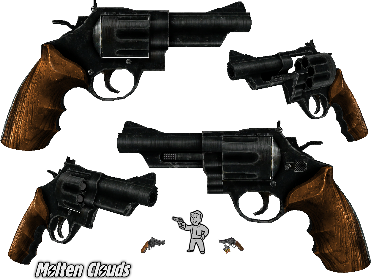 Report Rss - Fallout New Vegas 44 Mag Mod (1280x960), Png Download