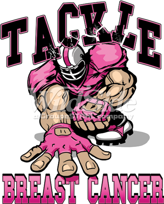 Tackle Breast Cancer - Tackle Breast Cancer Logo (675x675), Png Download
