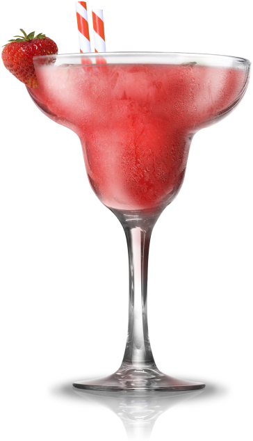 Strawberry Daiquiri Mocktail - Strawberry Margarita Clipart (462x800), Png Download