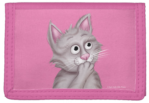 Happy Cat Pillow - Wallet (631x631), Png Download