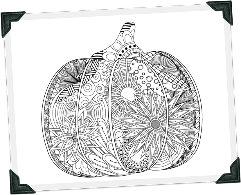 Step Three Snap A Photo Of Your Finished Pumpkin And - Halloween Coloring Contest (850x680), Png Download