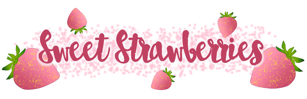 Sweet Strawberries - Poetry (1023x341), Png Download