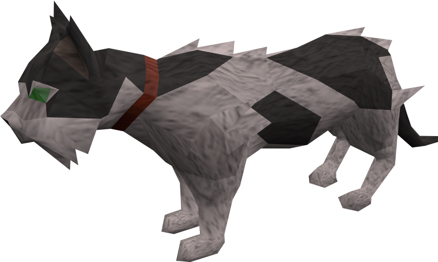 Overgrown Cat Osrs (901x539), Png Download