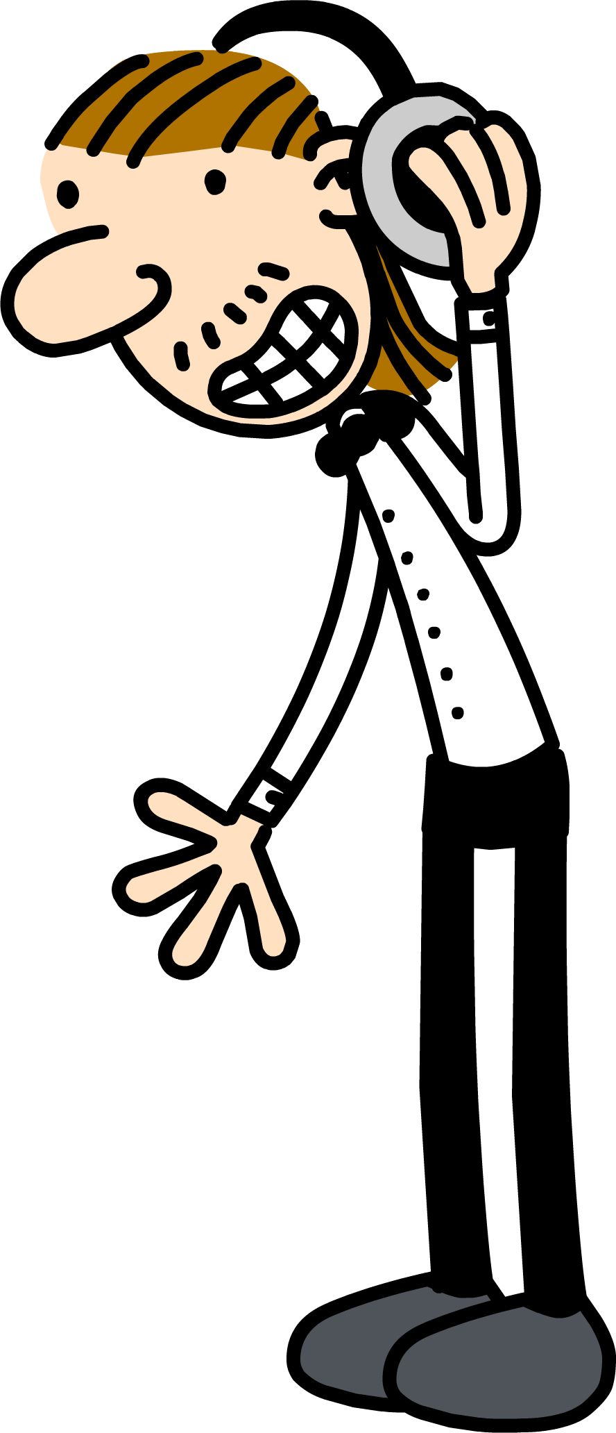 Name, Gary Heffley - Diary Of A Wimpy Kid (888x2064), Png Download