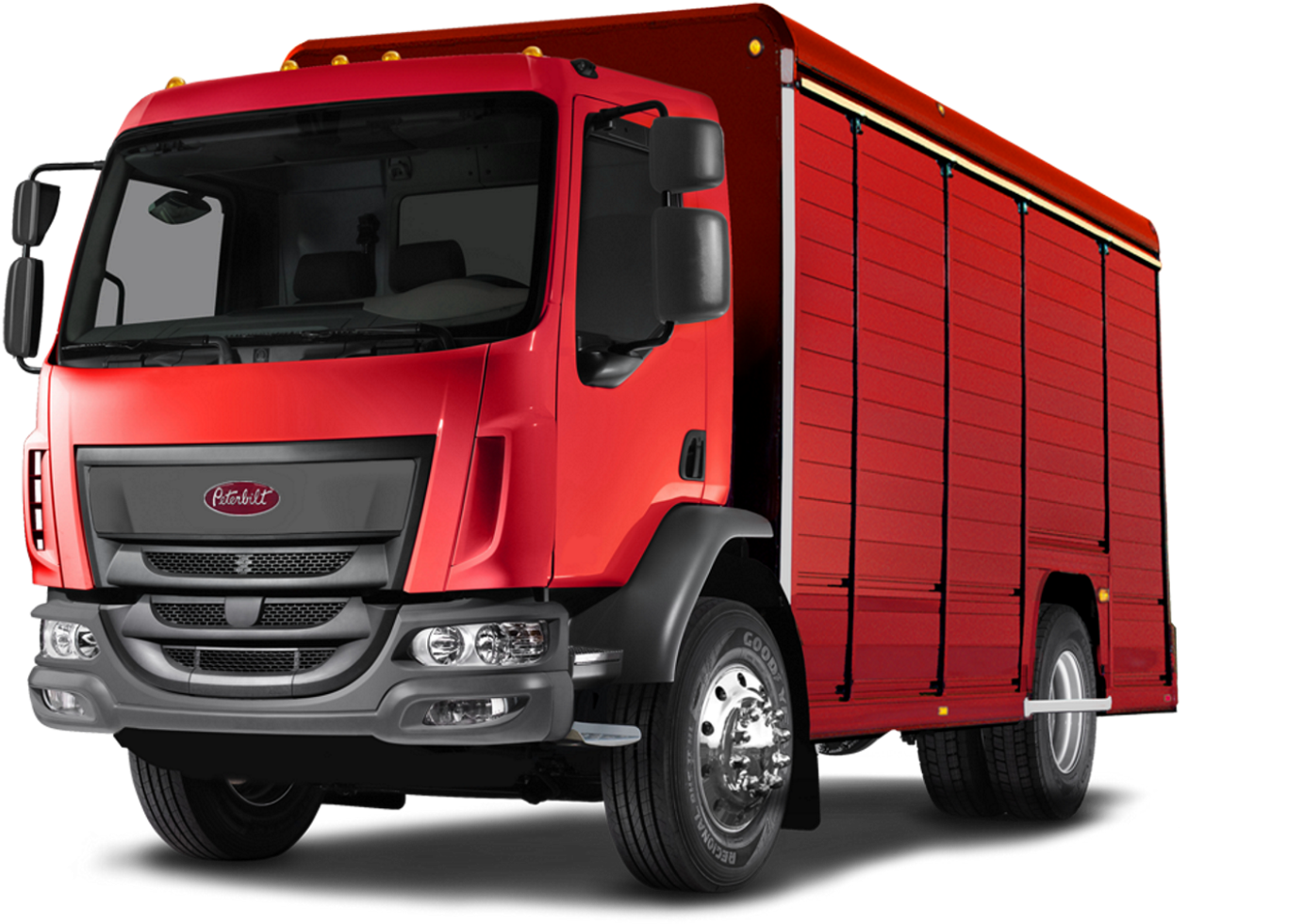 220 Truck - Peterbilt Trucks (1600x1026), Png Download