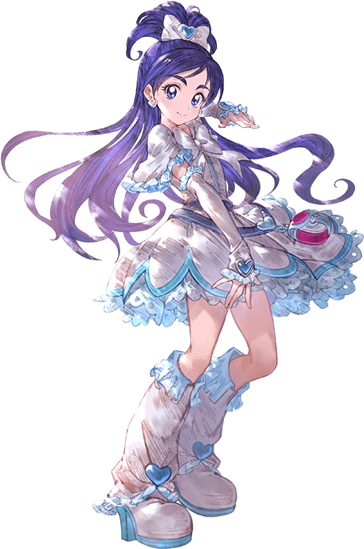 Cure White A - Cure Black And Cure White (960x800), Png Download
