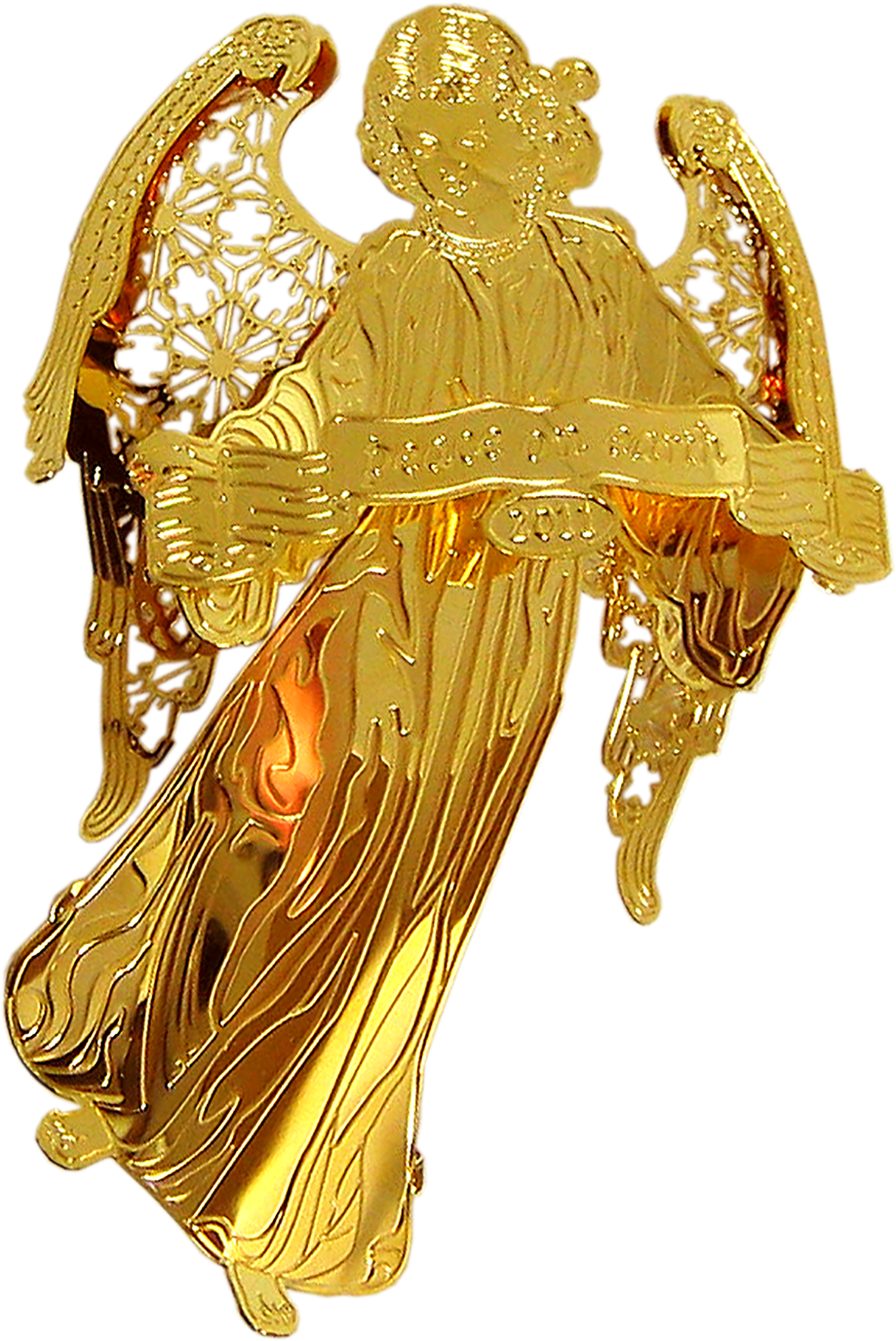 Gold Angel Png Svg Free Stock - Gold (2000x2000), Png Download