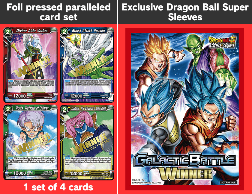 Prizes Prizes - Dragon Ball Super Card Sleeves (840x648), Png Download