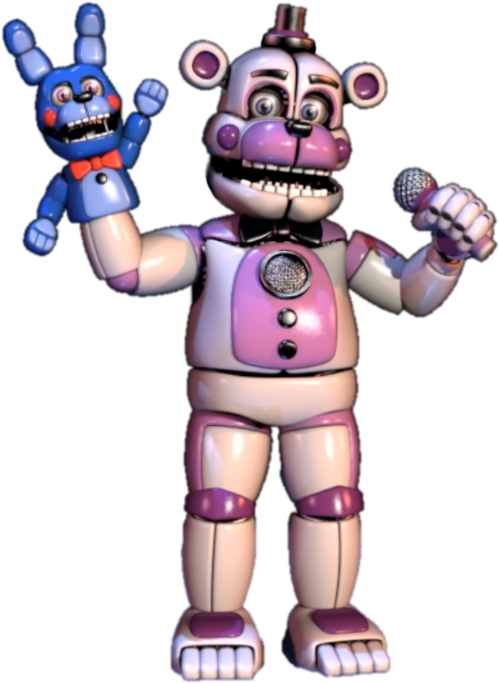 Freddy Fnaf Sister Location (750x747), Png Download