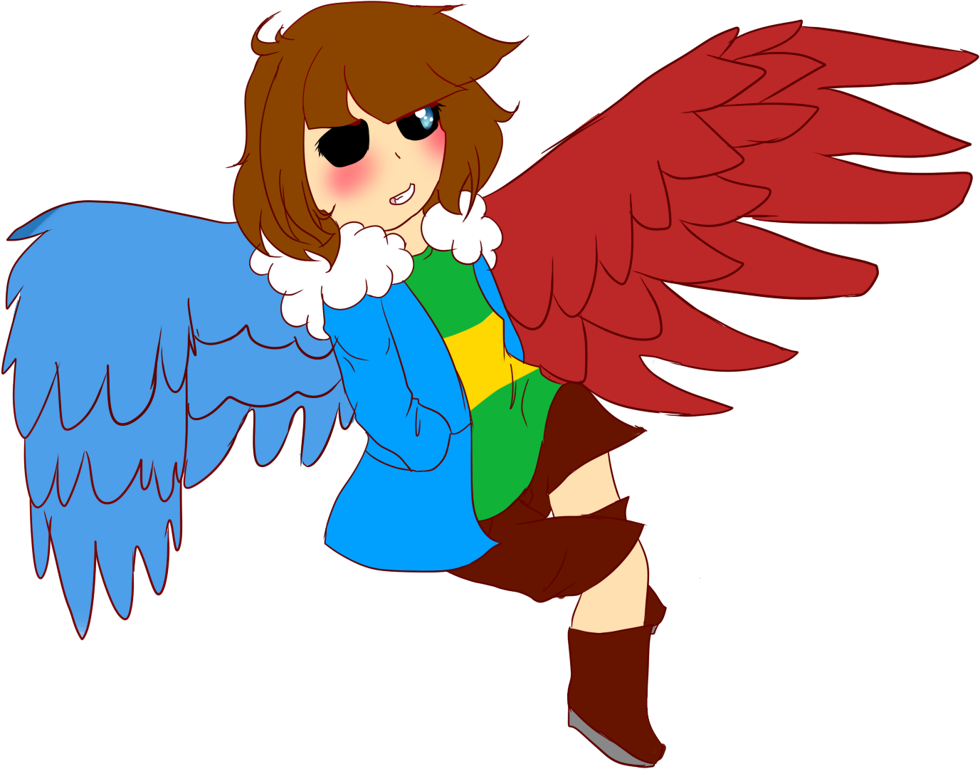 Png Undertale Clip Freeuse Download - Chans Undertale (1430x1124), Png Download