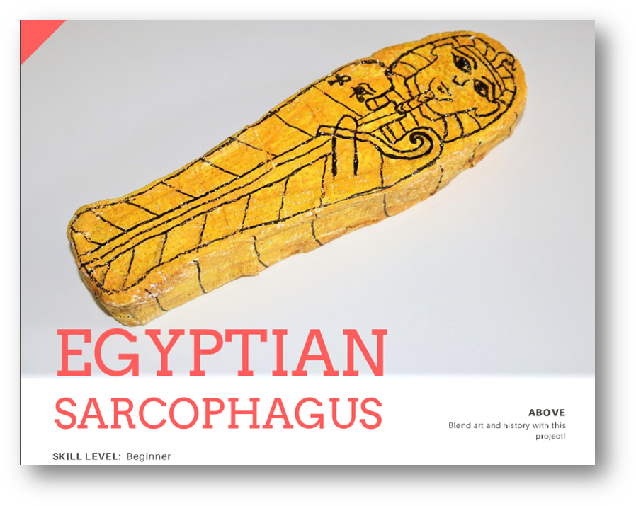 How Fun Would This Sarcophagus Be To Make While Studying - World Book Day 2012 (907x724), Png Download