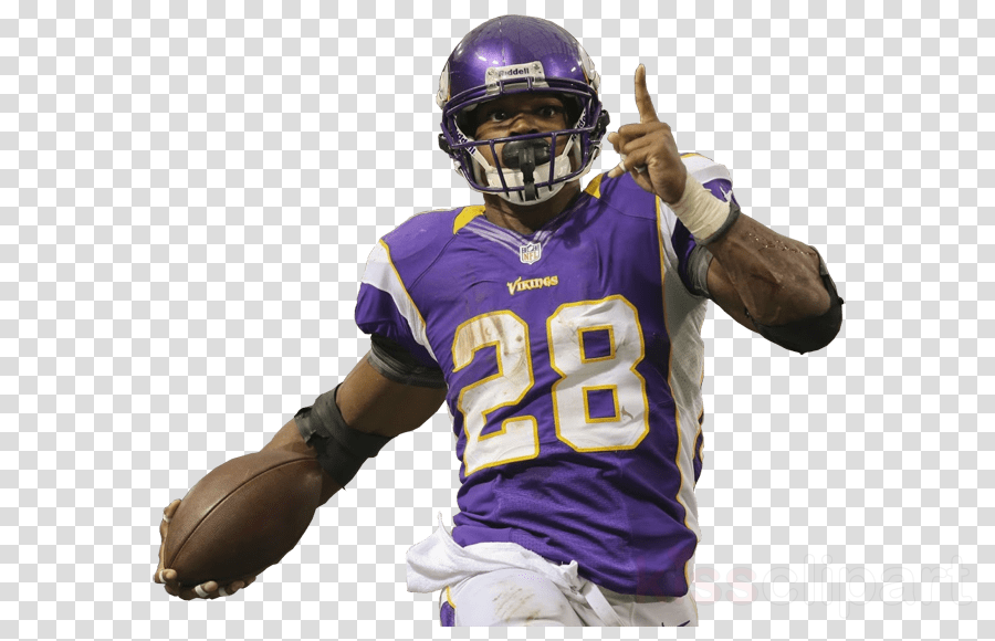 Adrian Peterson Png Clipart Minnesota Vikings American - Adrian Peterson V1 Outlet Cover (900x580), Png Download