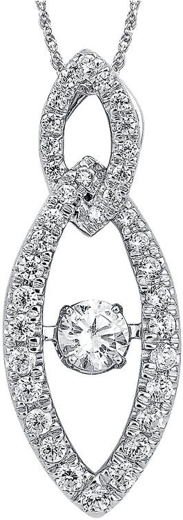 Sdc Creations Dancing Diamond Marquise-shaped Pendant - Pendant (800x800), Png Download