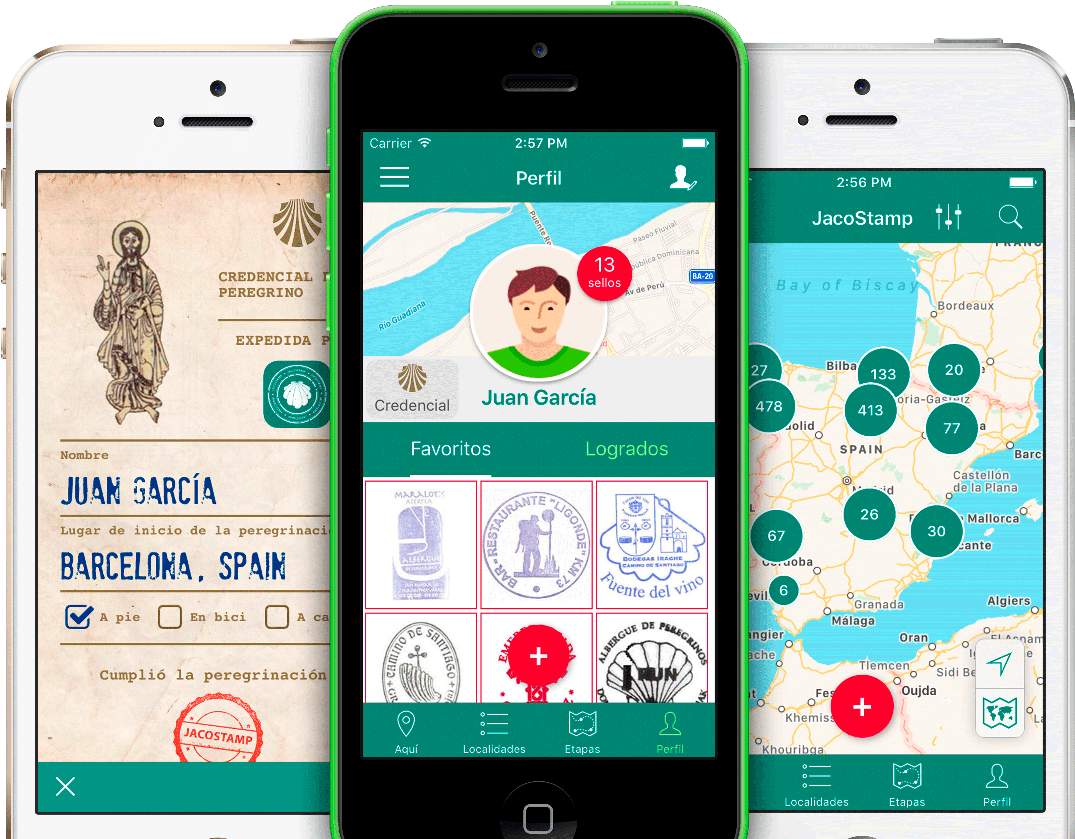 Img - Credencial Camino De Santiago (1284x839), Png Download