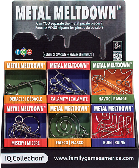 Metal Meltdown Puzzles - Parallel (600x600), Png Download