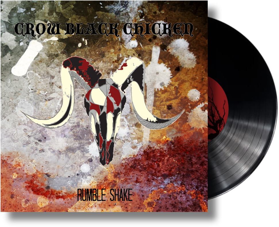Image Of Rumble Shake Lp - Crow Black Chicken-rumble Shake (cd) (1000x1000), Png Download