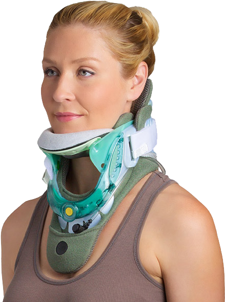 A Cervical Thorasic Lumbar Sacral Orthosis , A Lumbar - Vista Multipost Therapy Collar (694x625), Png Download