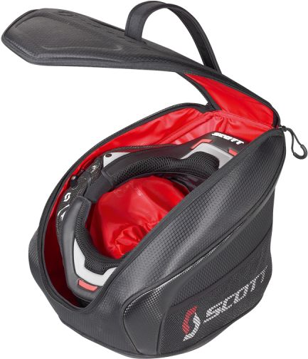 Scott Neck Brace Bag Black/red In One Size (600x600), Png Download