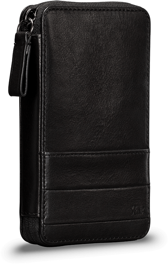 Deen Leather Zip-around Travel Wallet - Wallet (1024x1024), Png Download