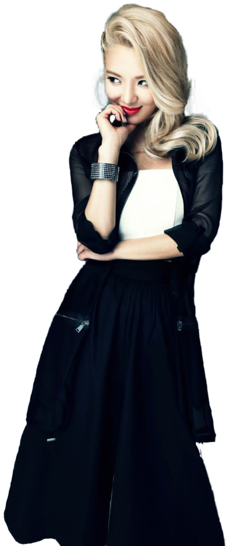 Hyoyeon Png (735x1086), Png Download