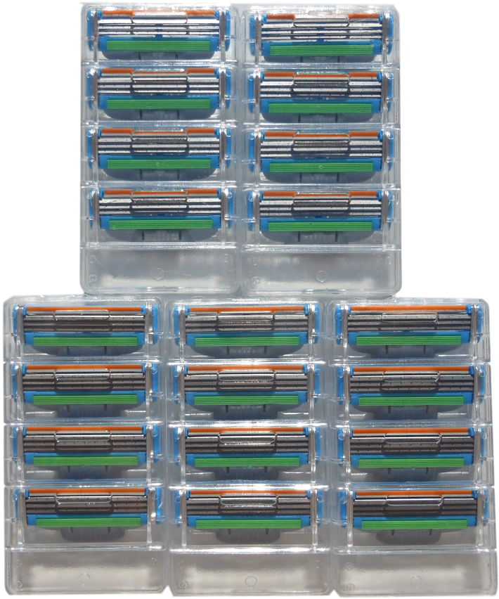 20 Pcs Gillette Mach3 Compatible Razor Blade Cartridges - Networking Cables (1280x960), Png Download