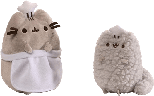 Baking Collectable Set (pusheen) Soft Toy Plush (600x600), Png Download
