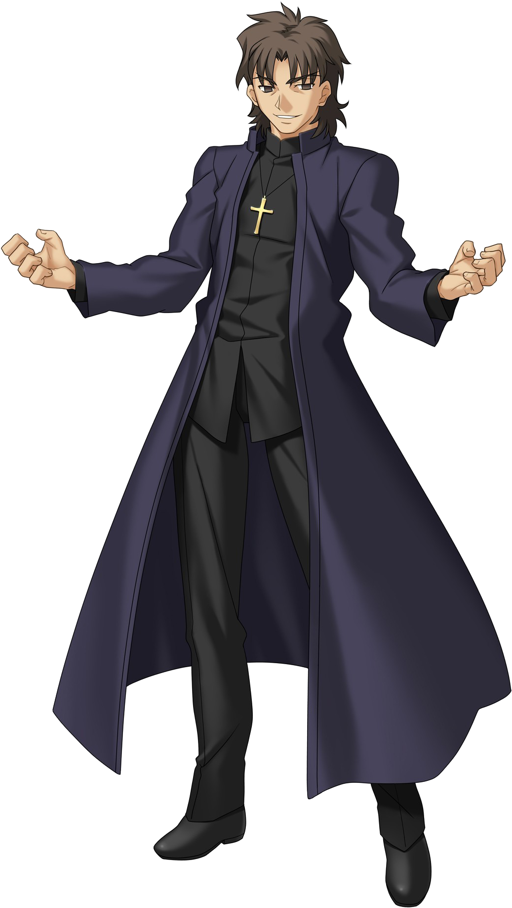 Kirei Takashi Takeuchi Character Select - Kotomine Kirei (1322x1920), Png Download