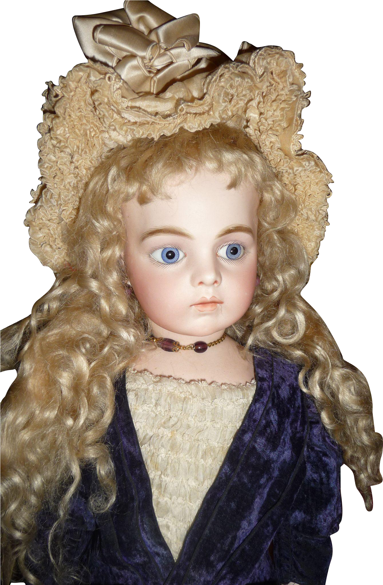 Antique French Doll Bru Jne Bebe Large And Exquisite - Doll (2048x2048), Png Download