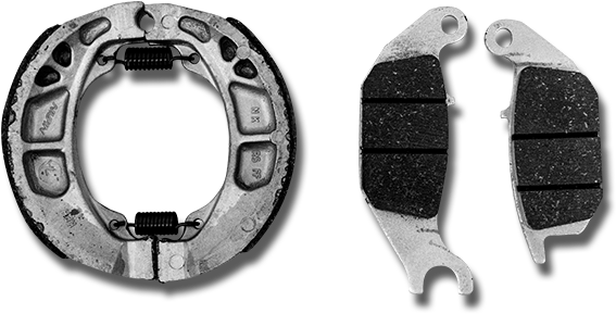Brake Shoe & Pad Set - Honda Click Brake Shoe (600x600), Png Download