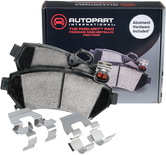 Our North American Manufactured Premium Brake Pads - Autopart International (600x556), Png Download