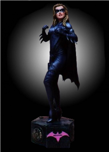 Batgirl Alica Silverstone Model Kit - Statue (605x605), Png Download