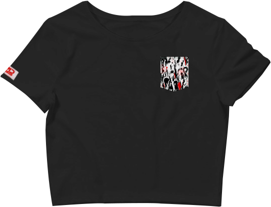 "spray // Drip" Graffiti Pocket Crop Tee - Logo Polo Shirt (600x600), Png Download