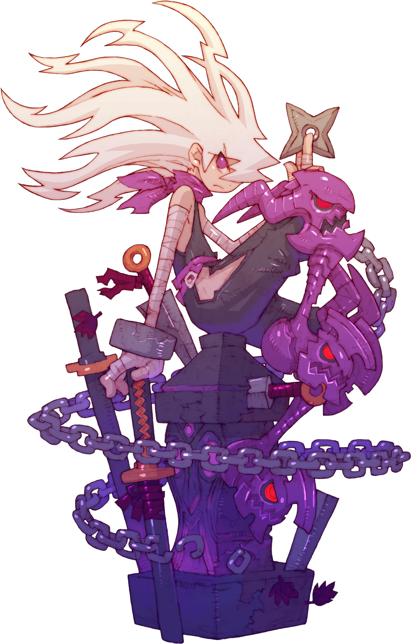 Dragon Mfd - Shinobi - Dragon Marked For Death Characters (977x1325), Png Download