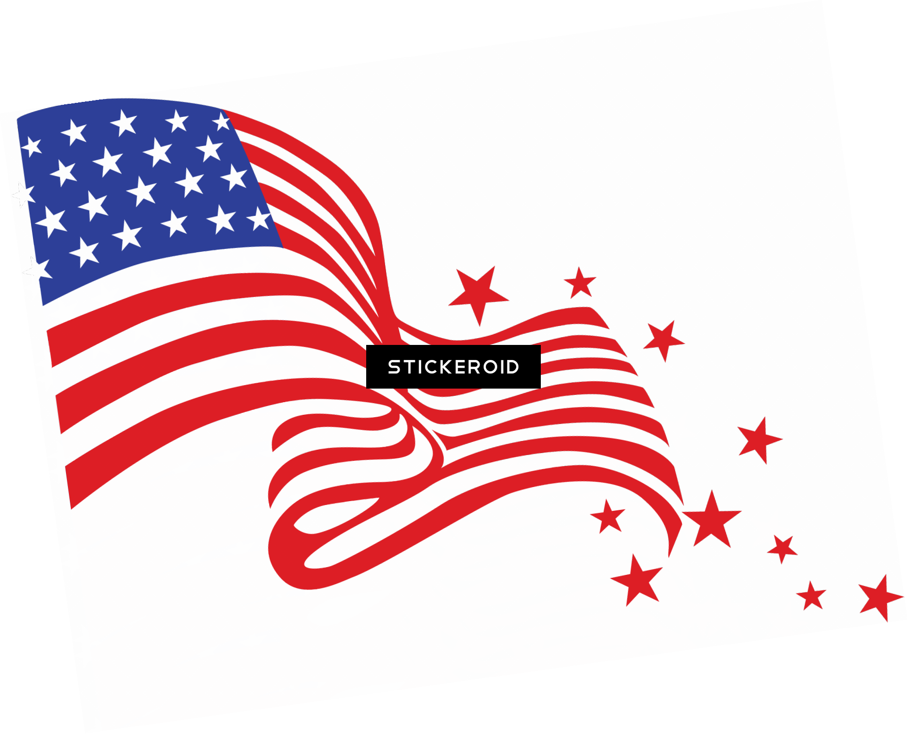 America Flag Hd - 4th Of July Png (1870x1513), Png Download