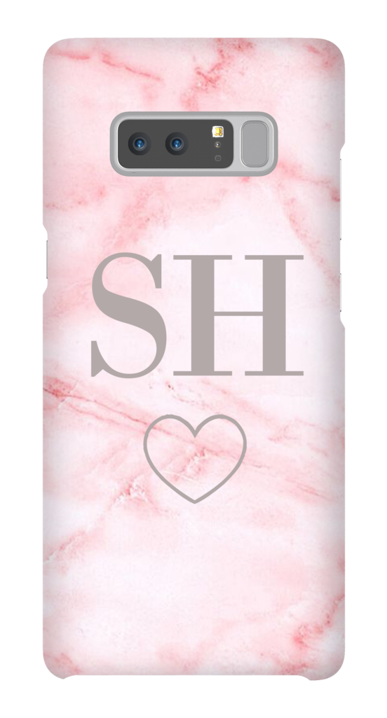Personalised Cotton Candy Heart Marble Initials Samsung - Fashion Week (1024x1024), Png Download
