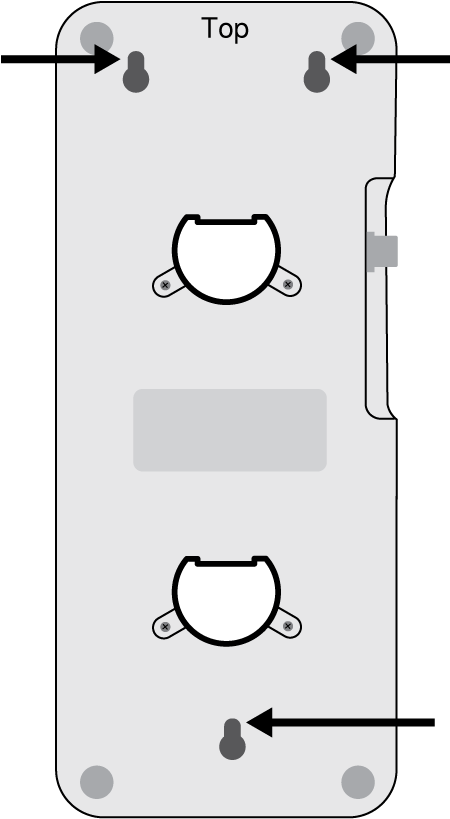 Vertical Mounting - Illustration (476x832), Png Download