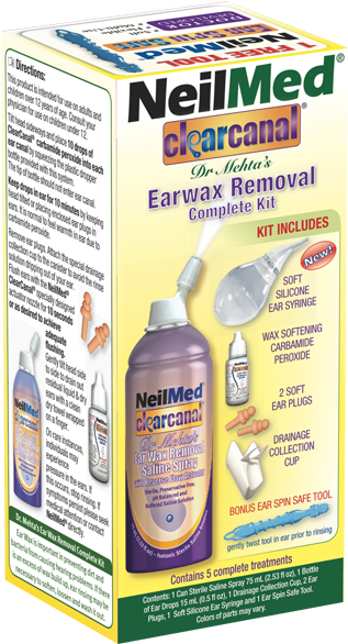 Neilmed Clearcanal Complete Kit (600x600), Png Download